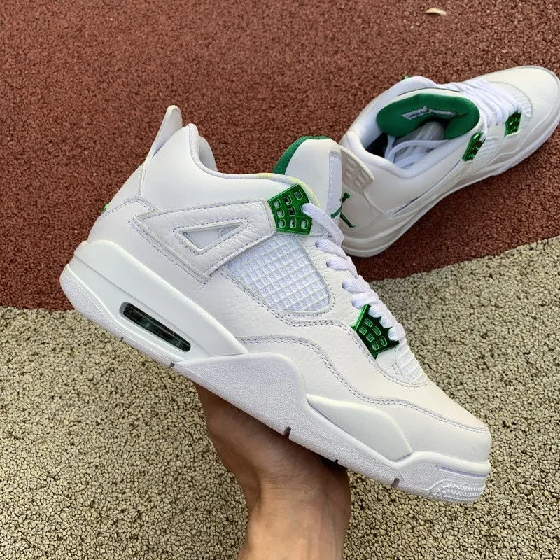 Air Jordan 4 Retro Metallic Green