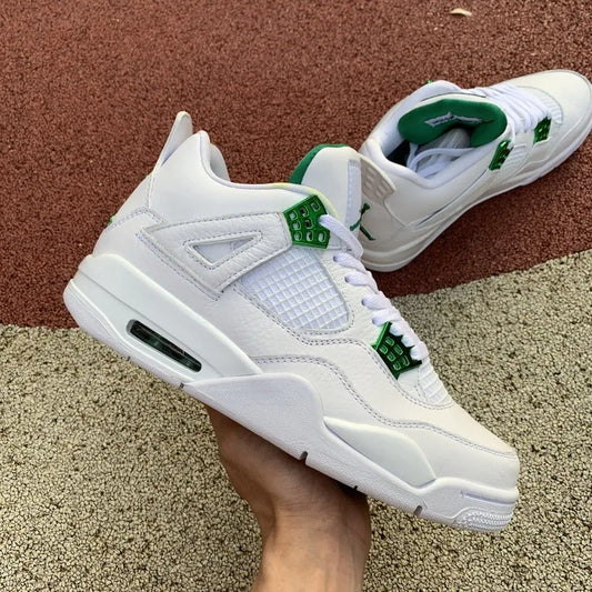 Air Jordan 4 Retro Metallic Green