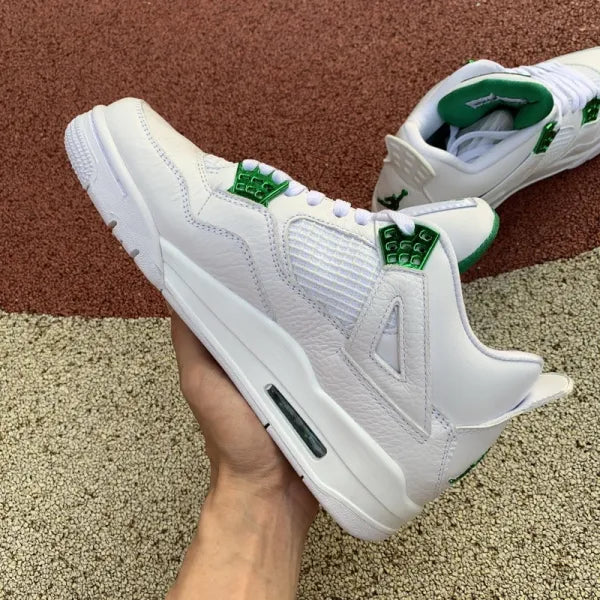 Air Jordan 4 Retro Metallic Green